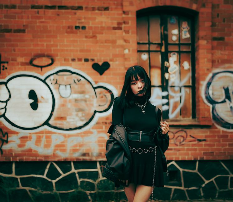 rebellious aesthetic fashion: own your urban style
