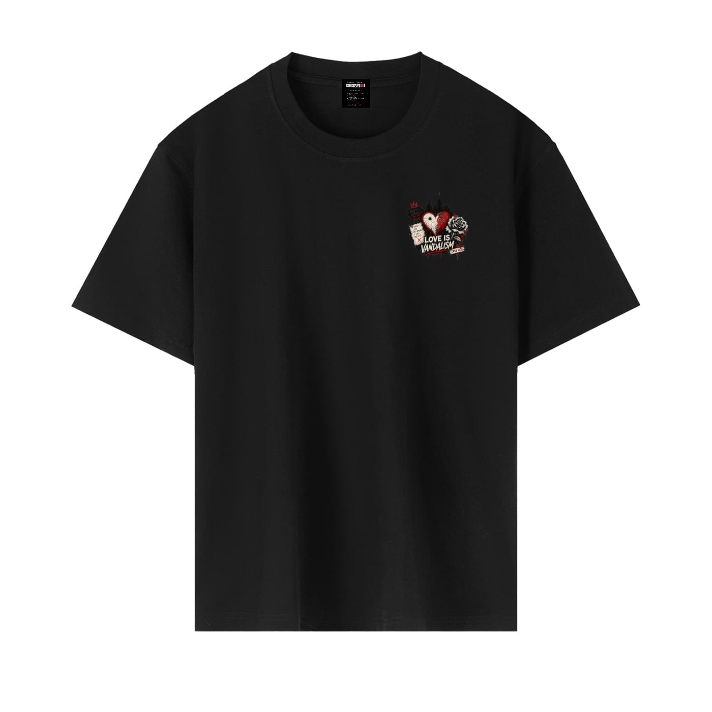 love is vandalism tee