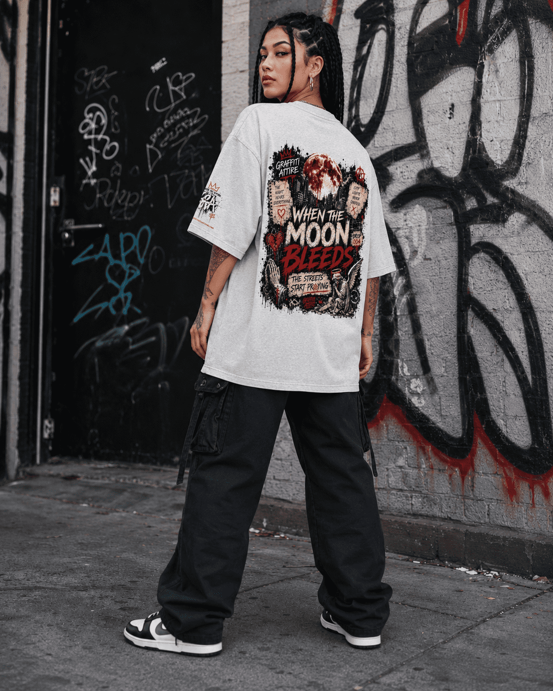 backgirl-love Moon Bleeds Tee - Image 4