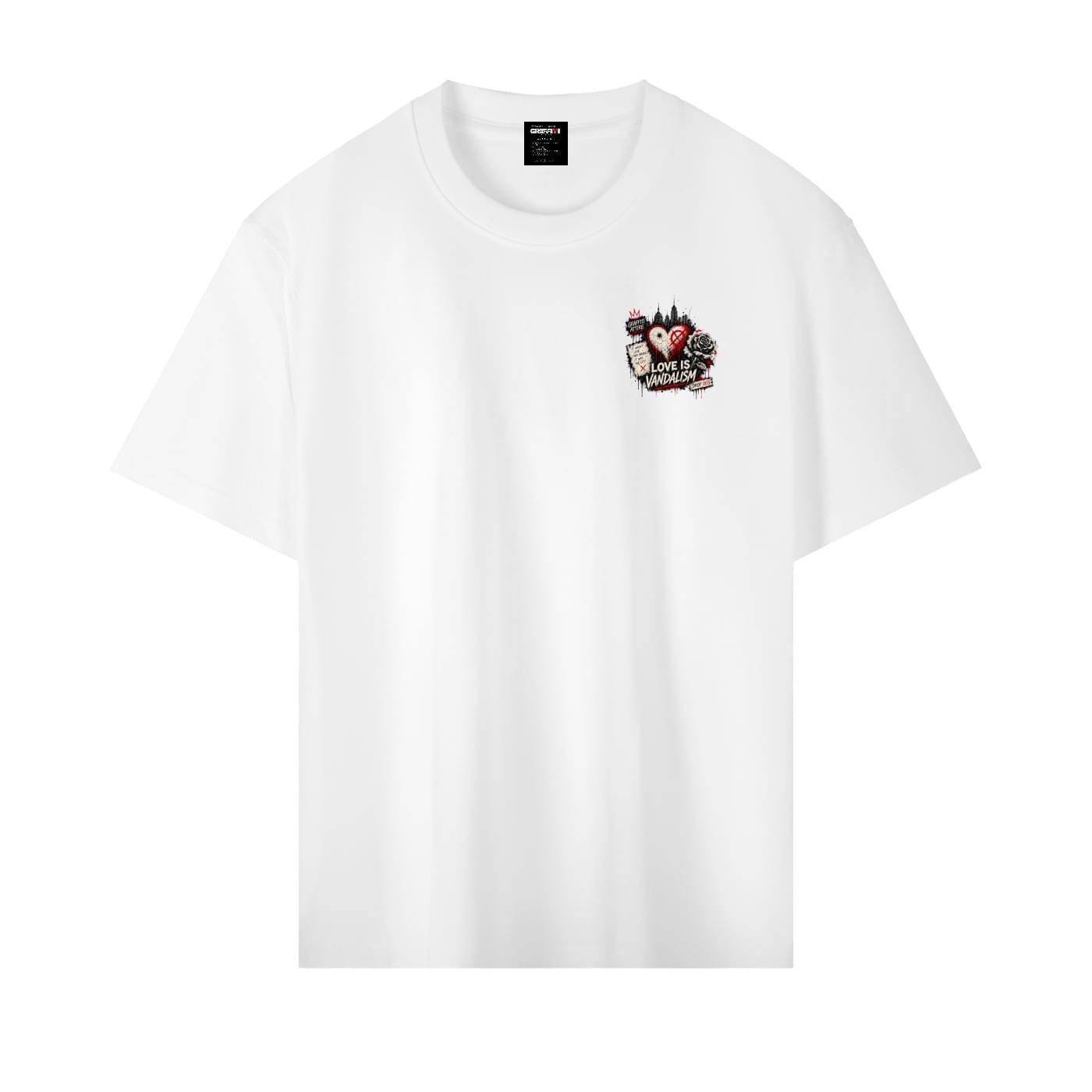 love is vandalism tee